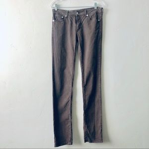 Roberto Cavalli Gray Straight Leg Jeans Size 29